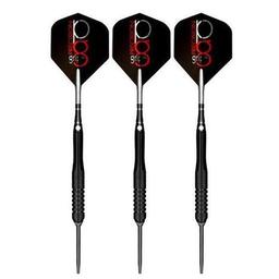 Click here to learn more about the Bottelsen Precision Grip Hammer Head Black Steel Finish No Bounce Steel Tip Darts.